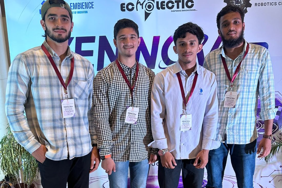 Team CircuitX, the four of us behind Seed2Store.